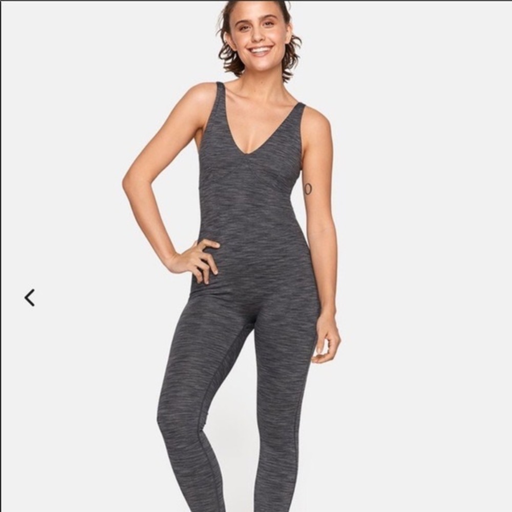 Outdoor Voices Freeform Unitard Charcoal